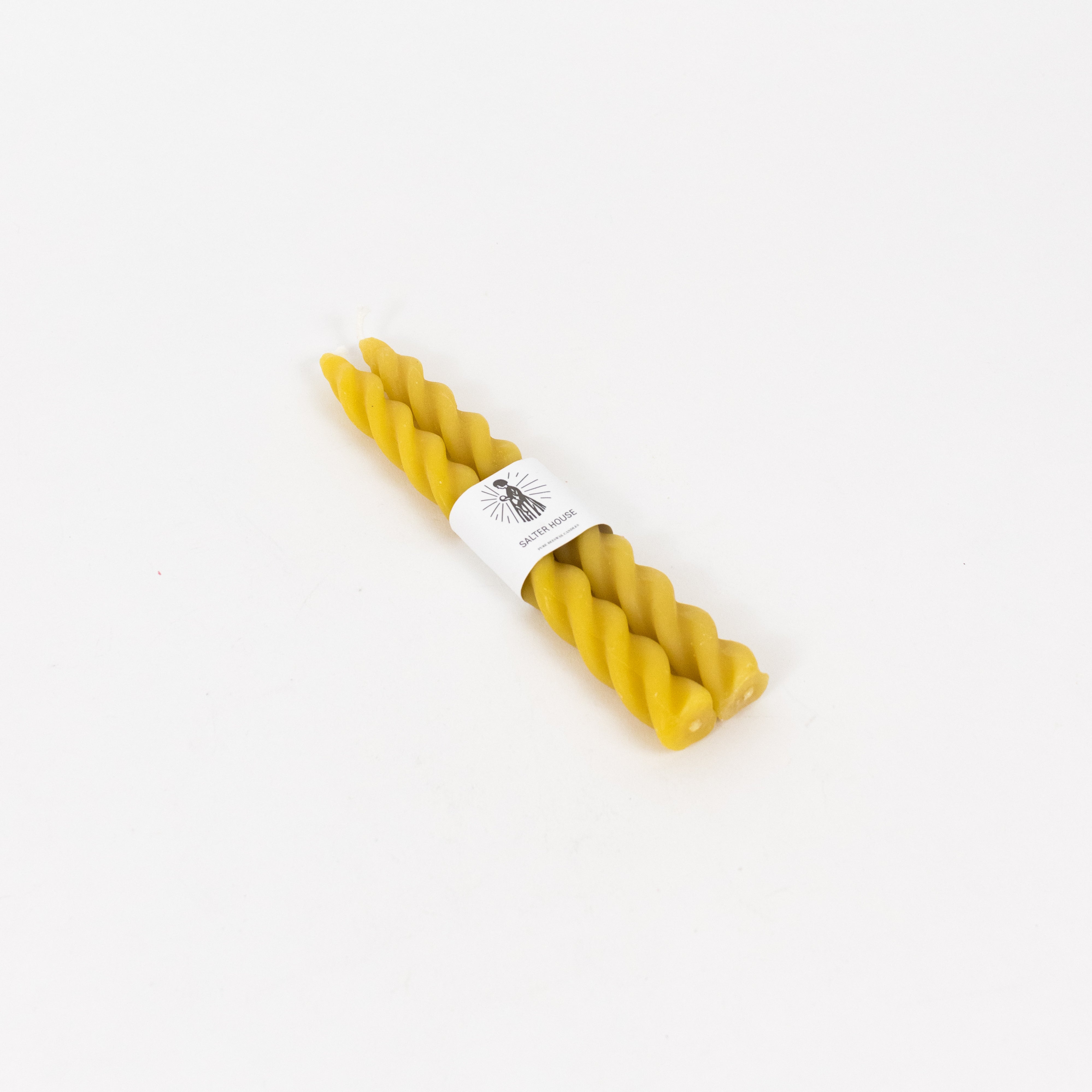 Salter House Twisted Beeswax Taper