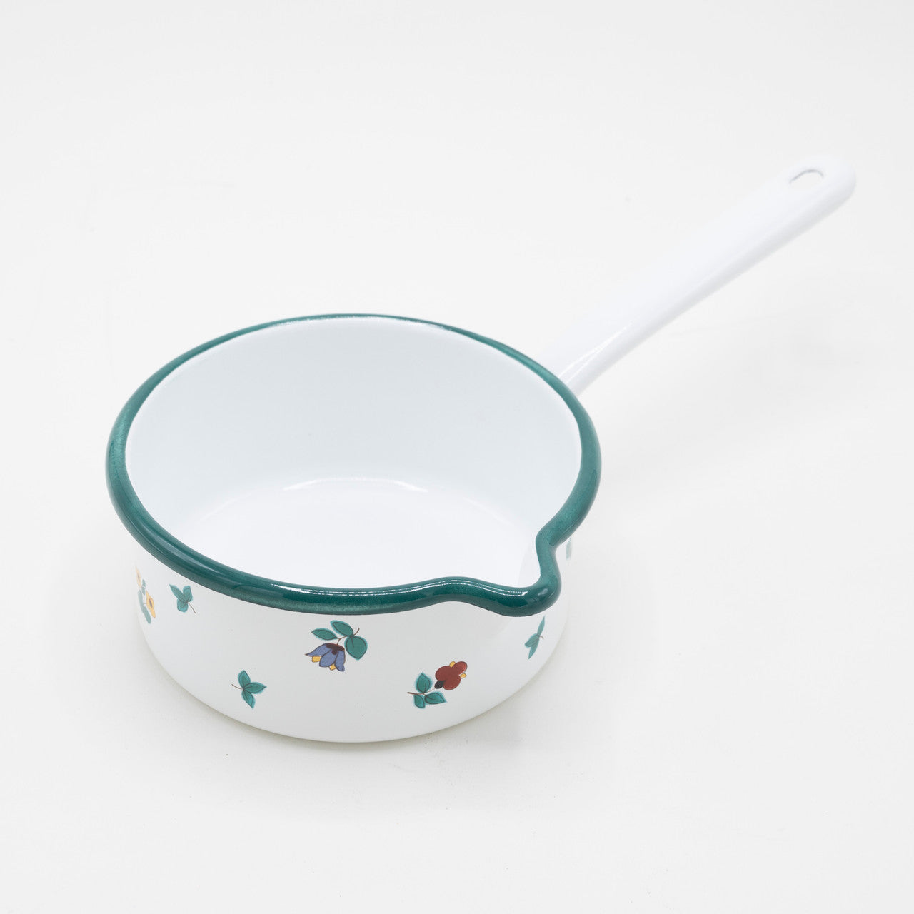 Floral Saucepan with Spout