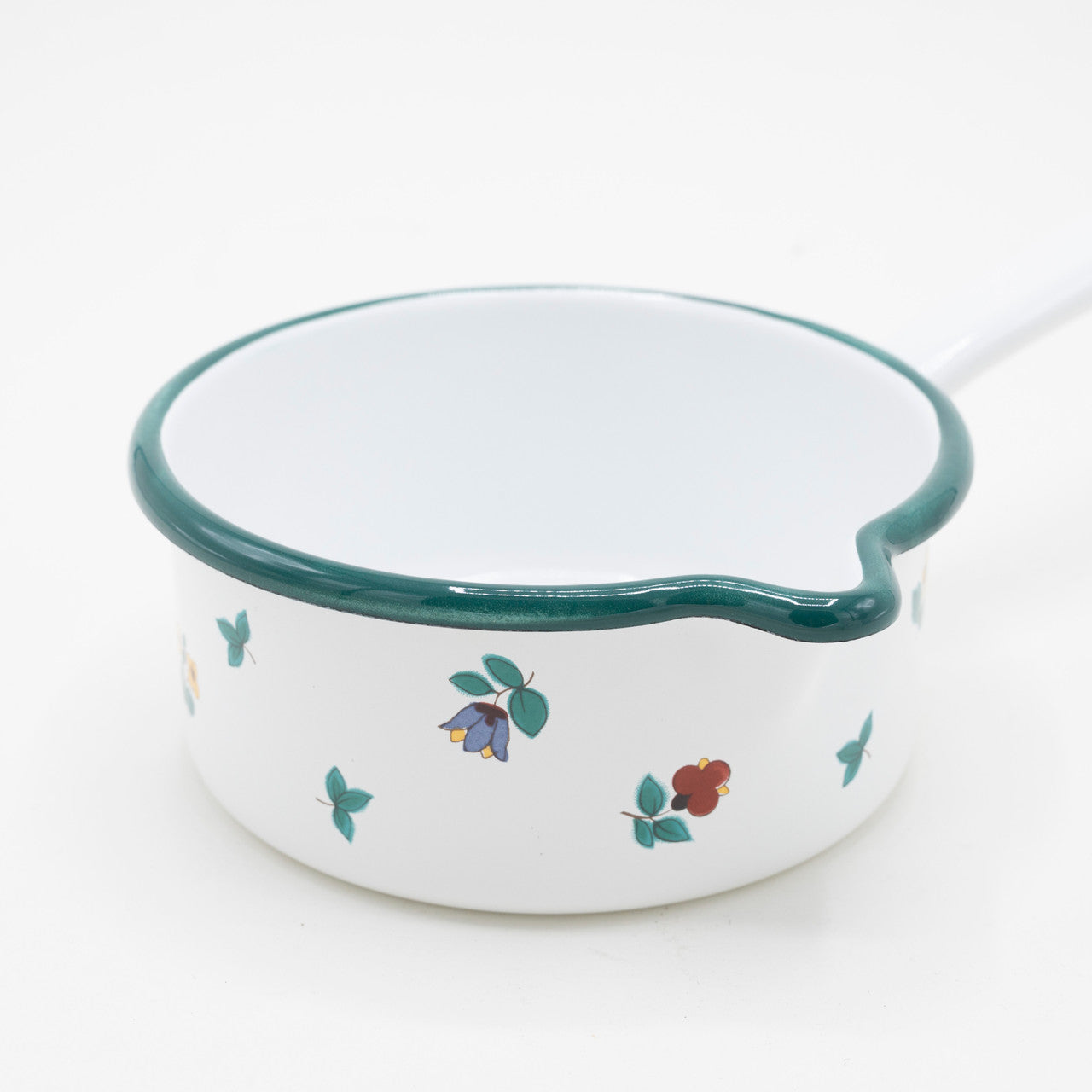 Floral Saucepan with Spout