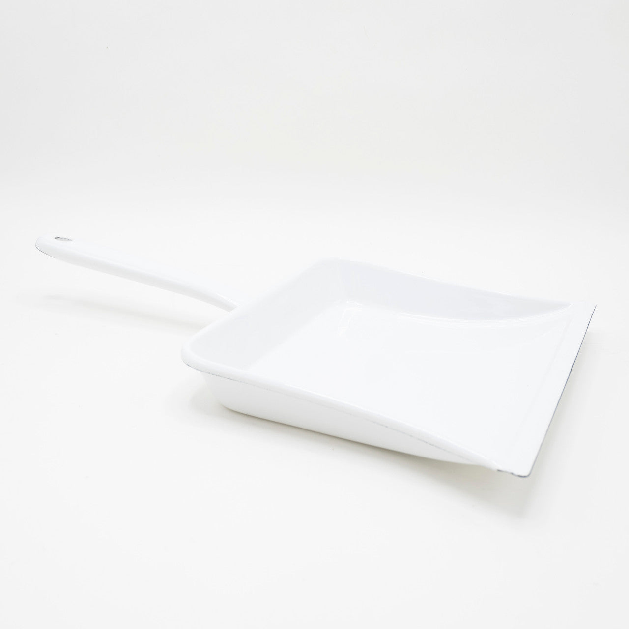 White Enamel Dustpan