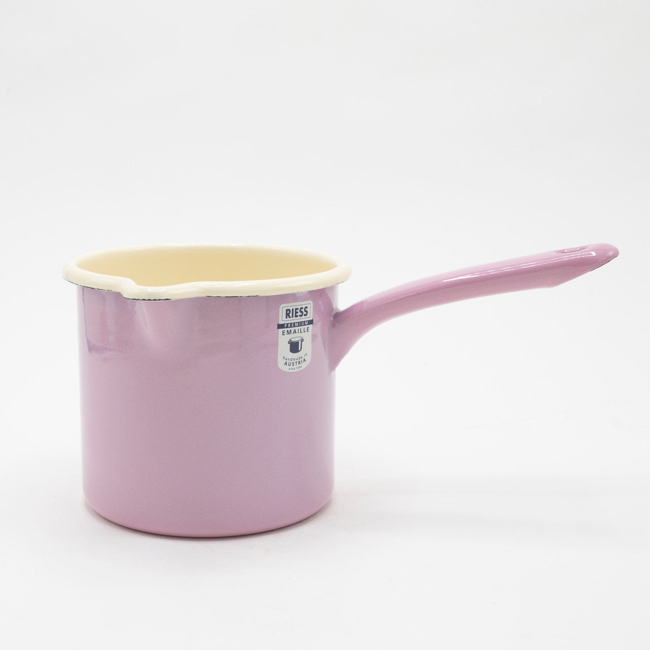 Pink Enamel Milkpan