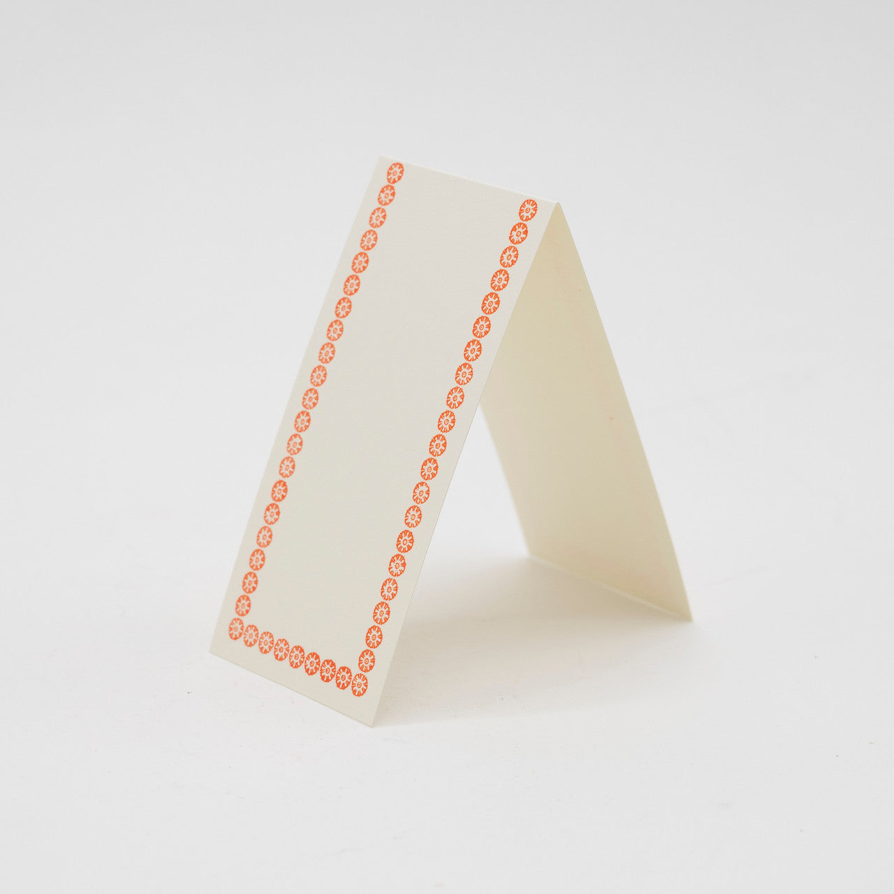 Letterpress Folded Memo Card