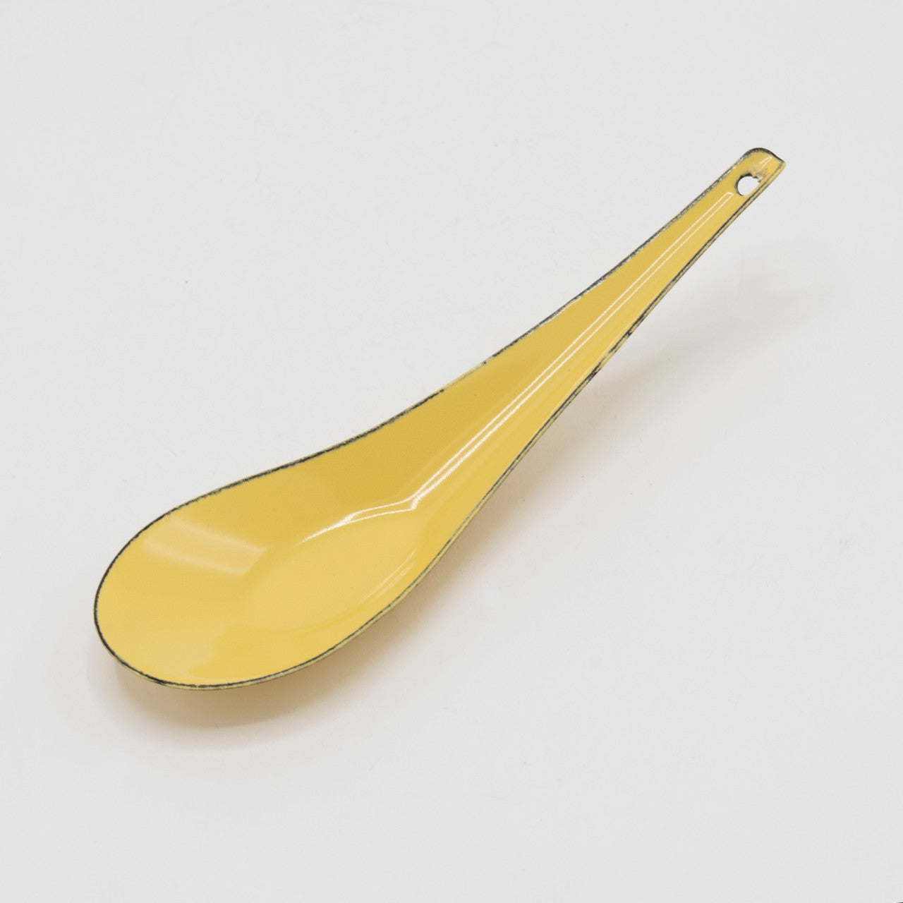 Enamel Soup Spoon