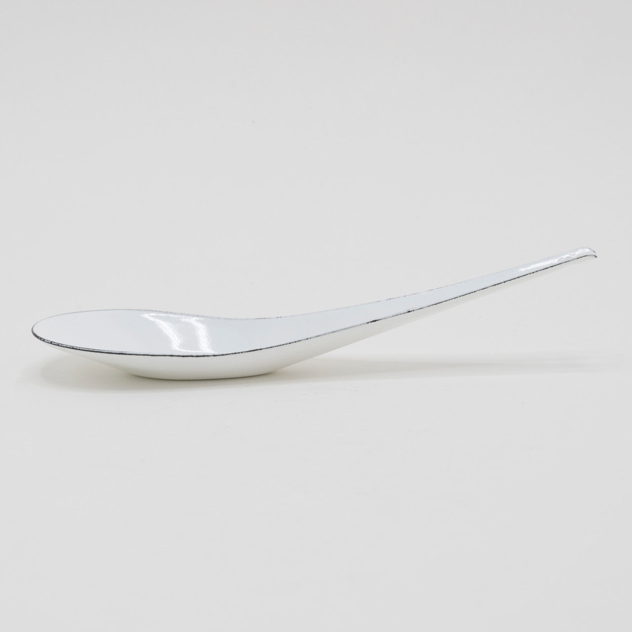 Enamel Soup Spoon