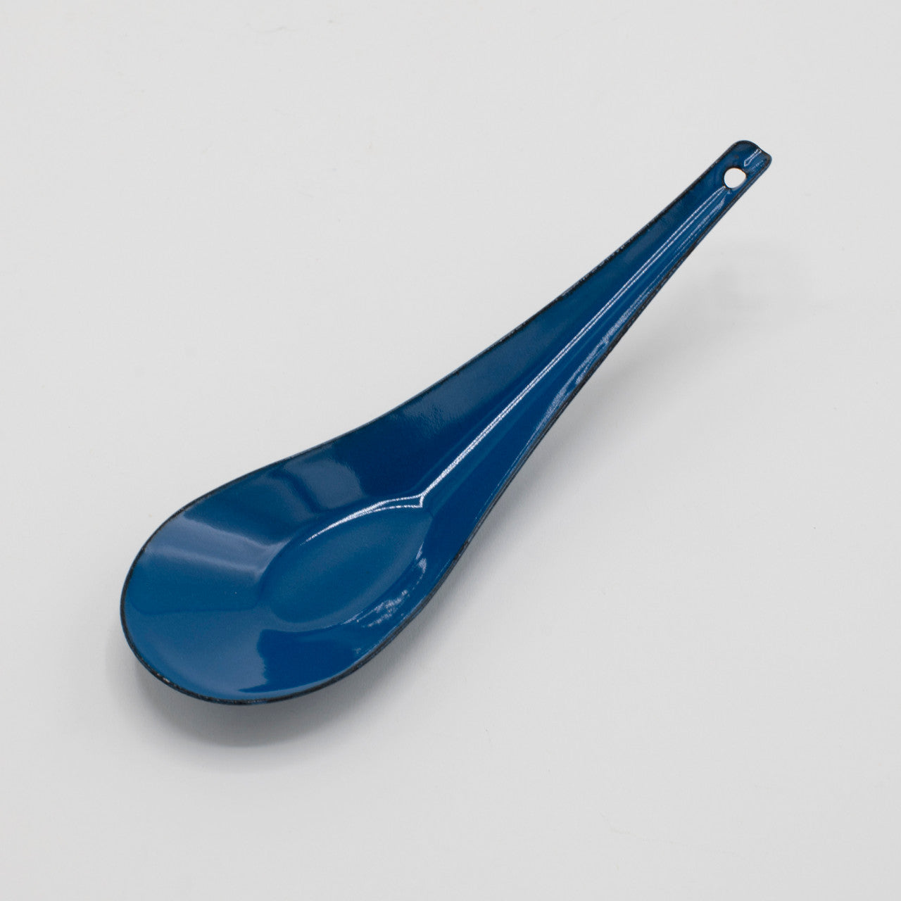 Enamel Soup Spoon