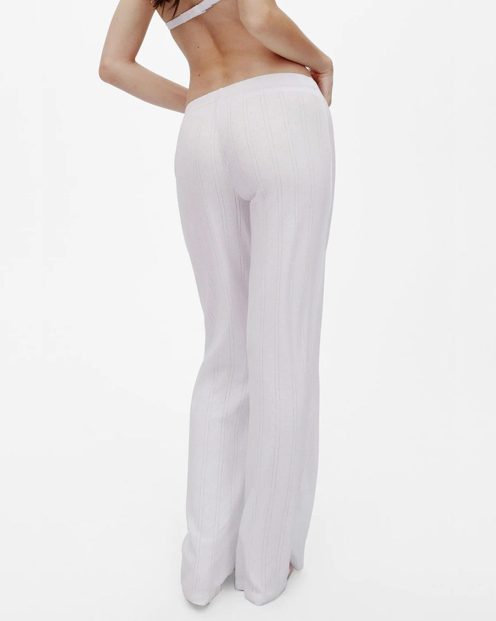 Cou Cou White Lounge Pant