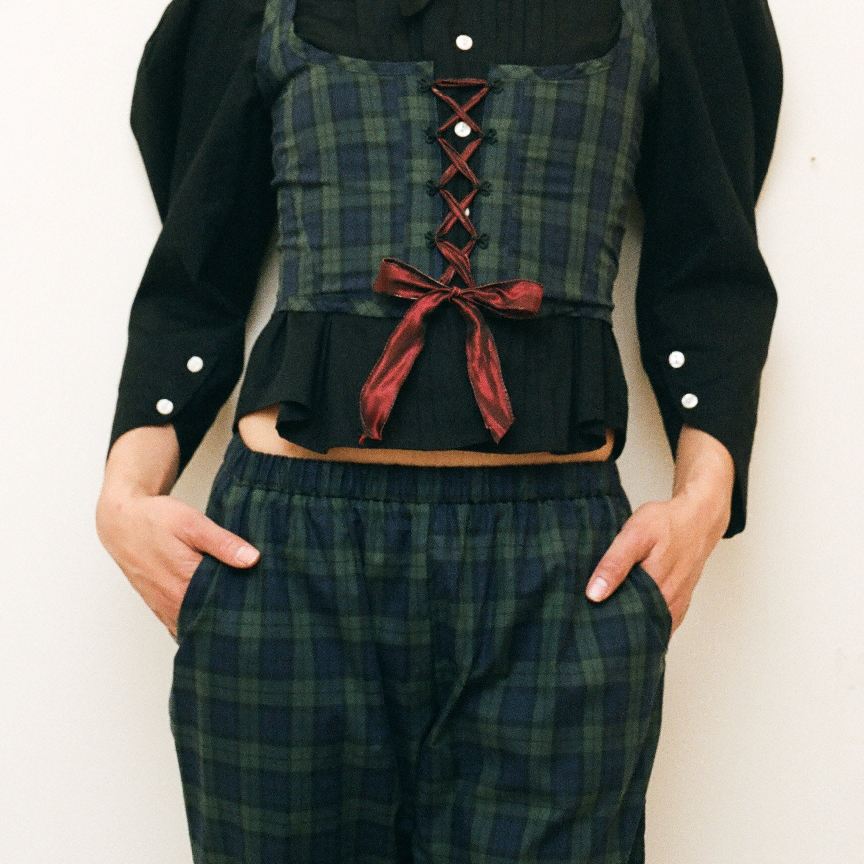 Winter Tartan Bloomer Pants