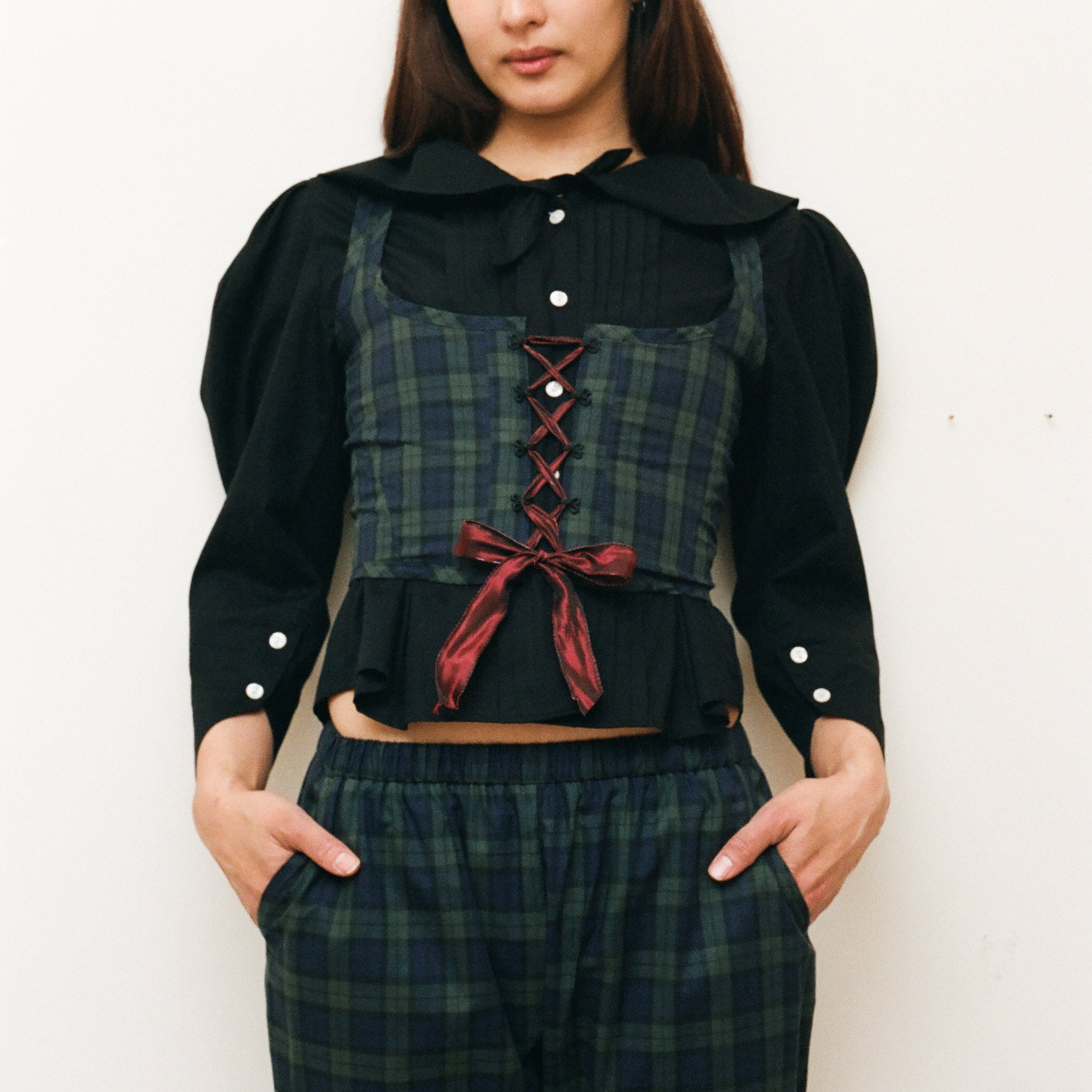 Winter Tartan Corset