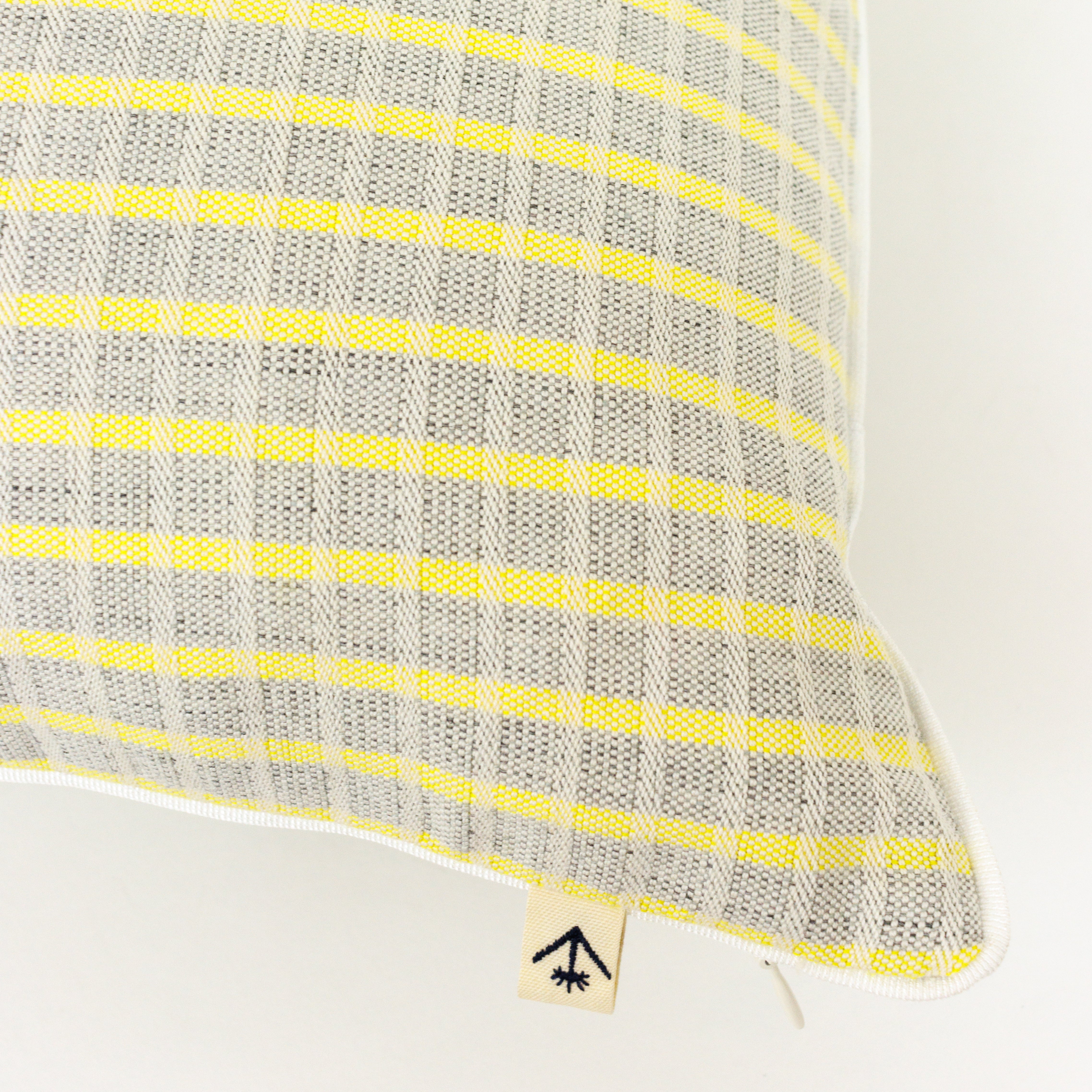 Chiarastella Cattana Woven Gingham Cushion