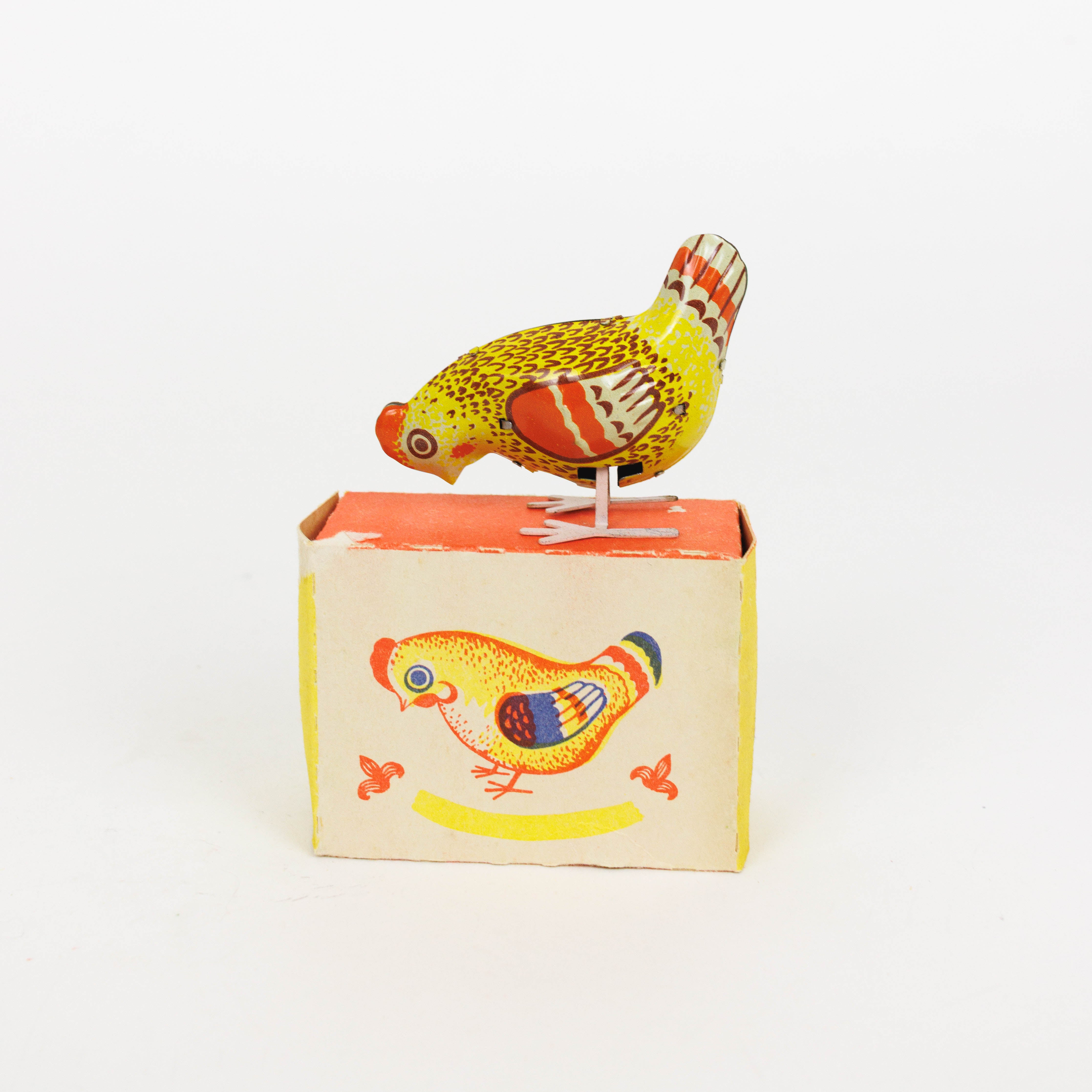 Antique Pecking Hen