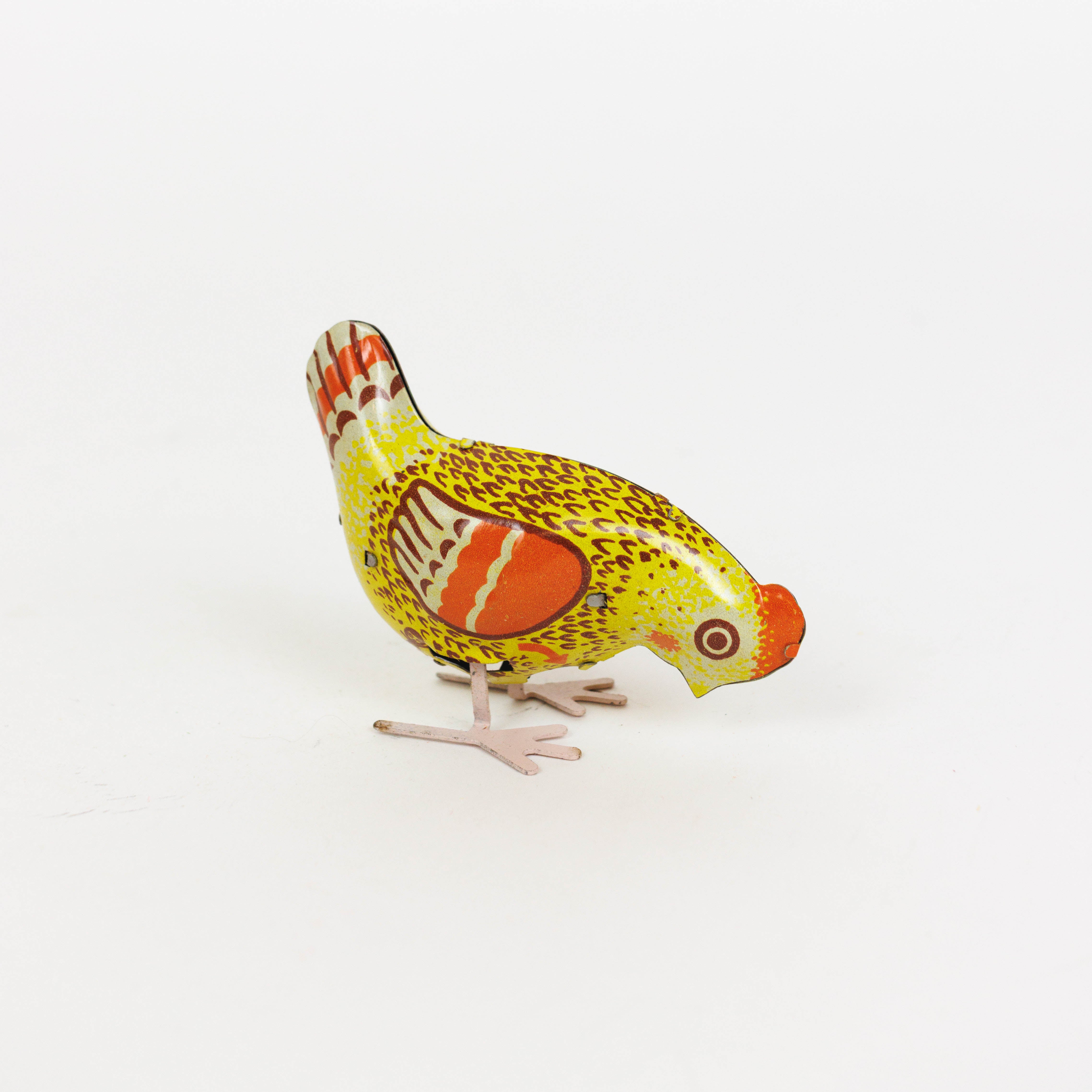 Antique Pecking Hen