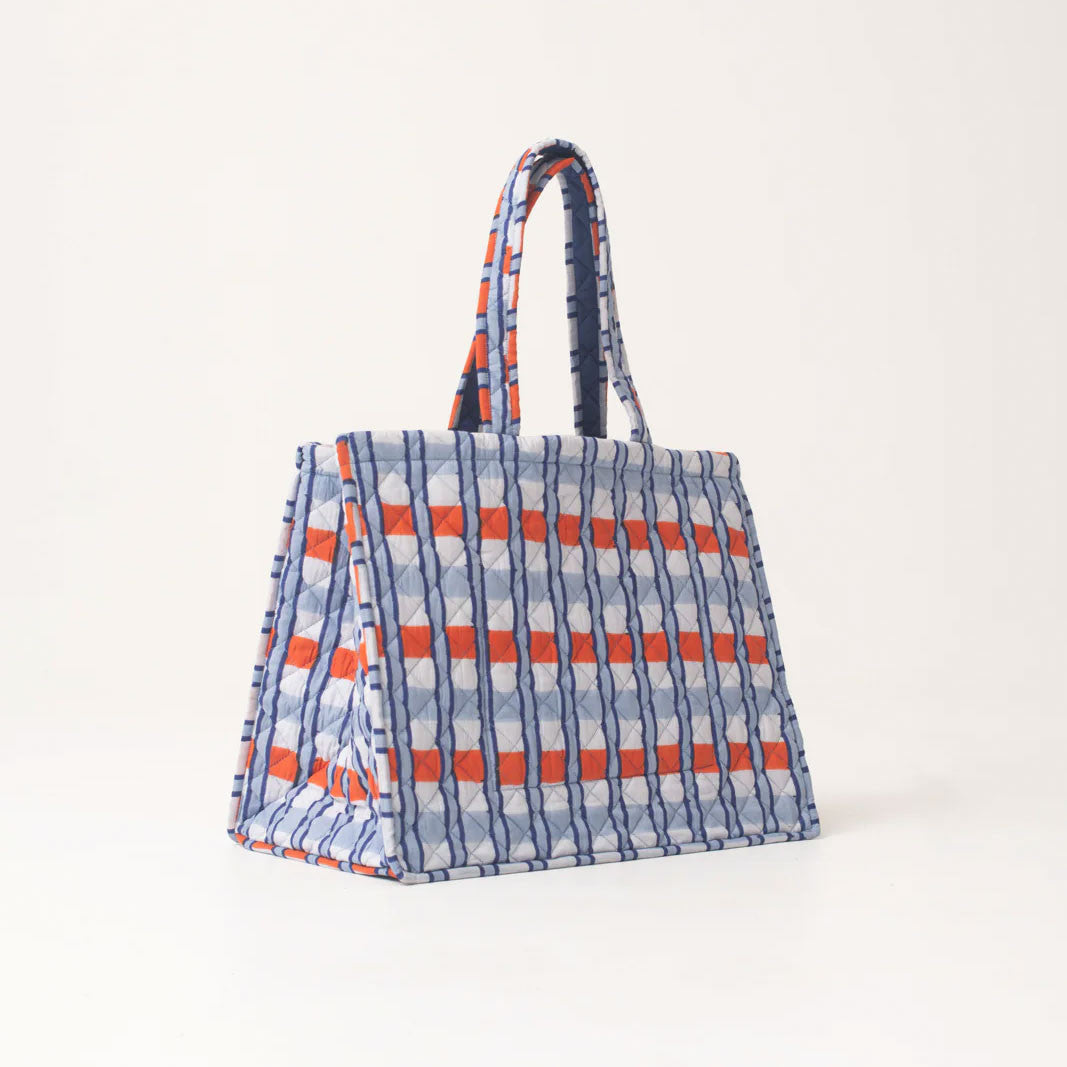 TABLE Block Print Bag