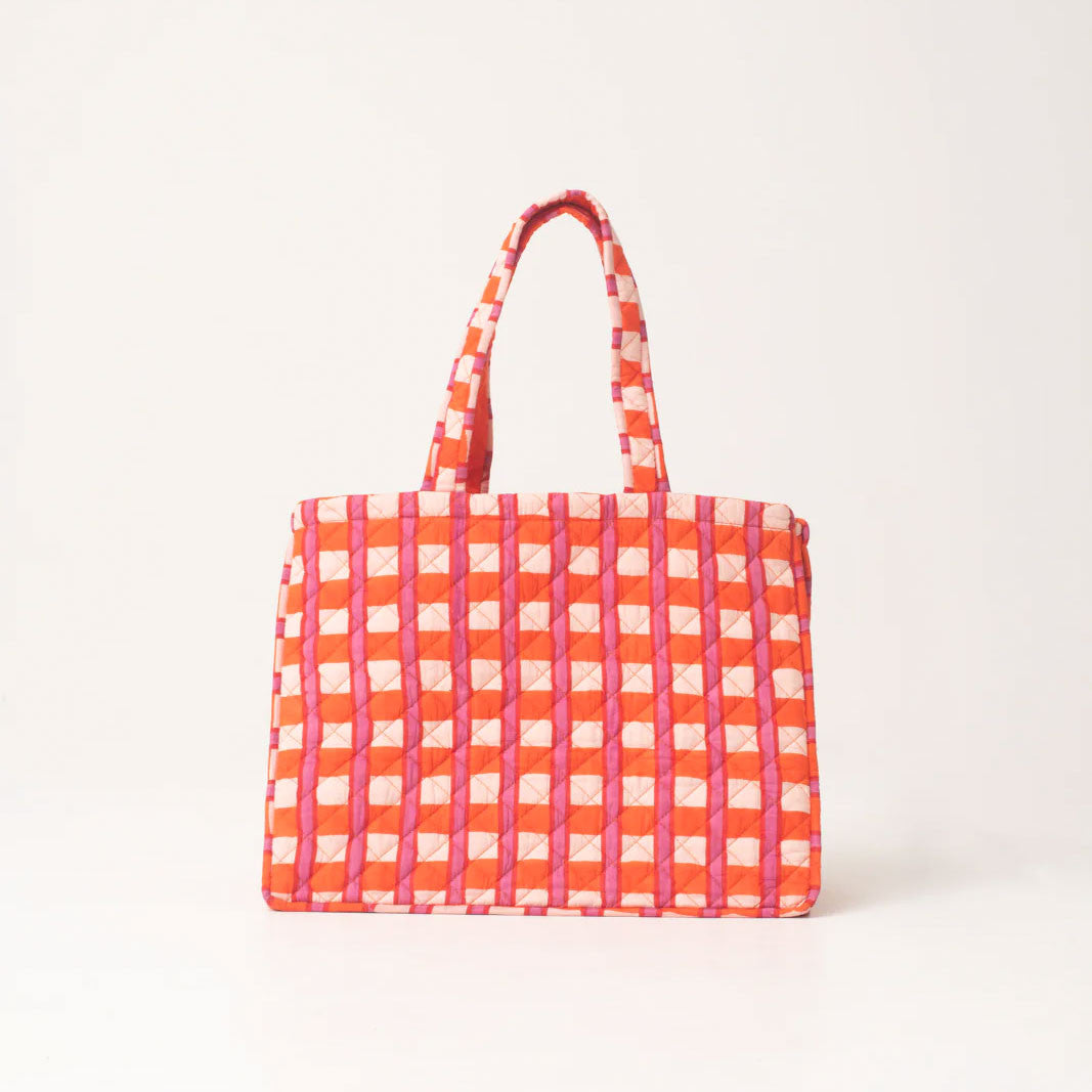 TABLE Block Print Bag