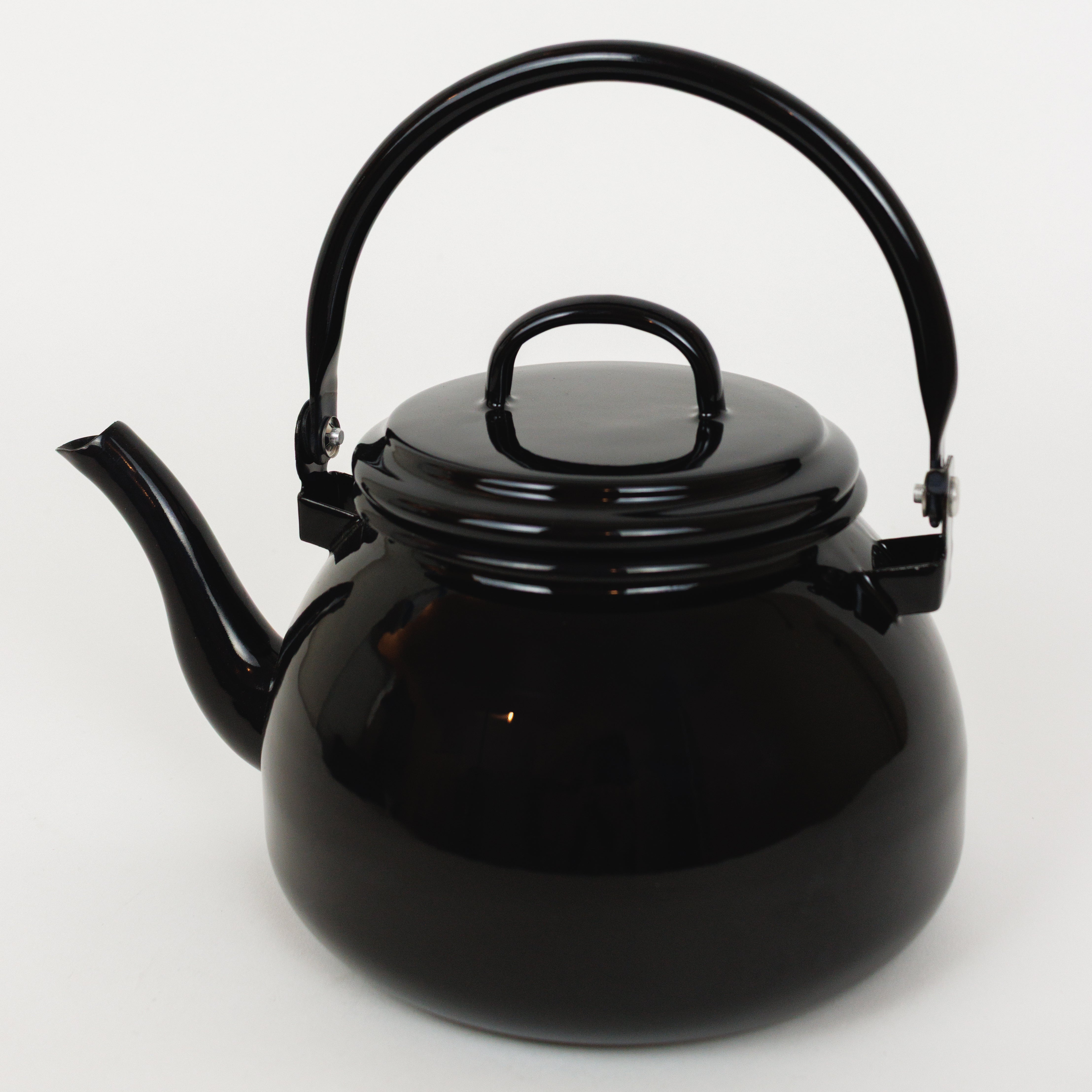Black Enamel Kettle