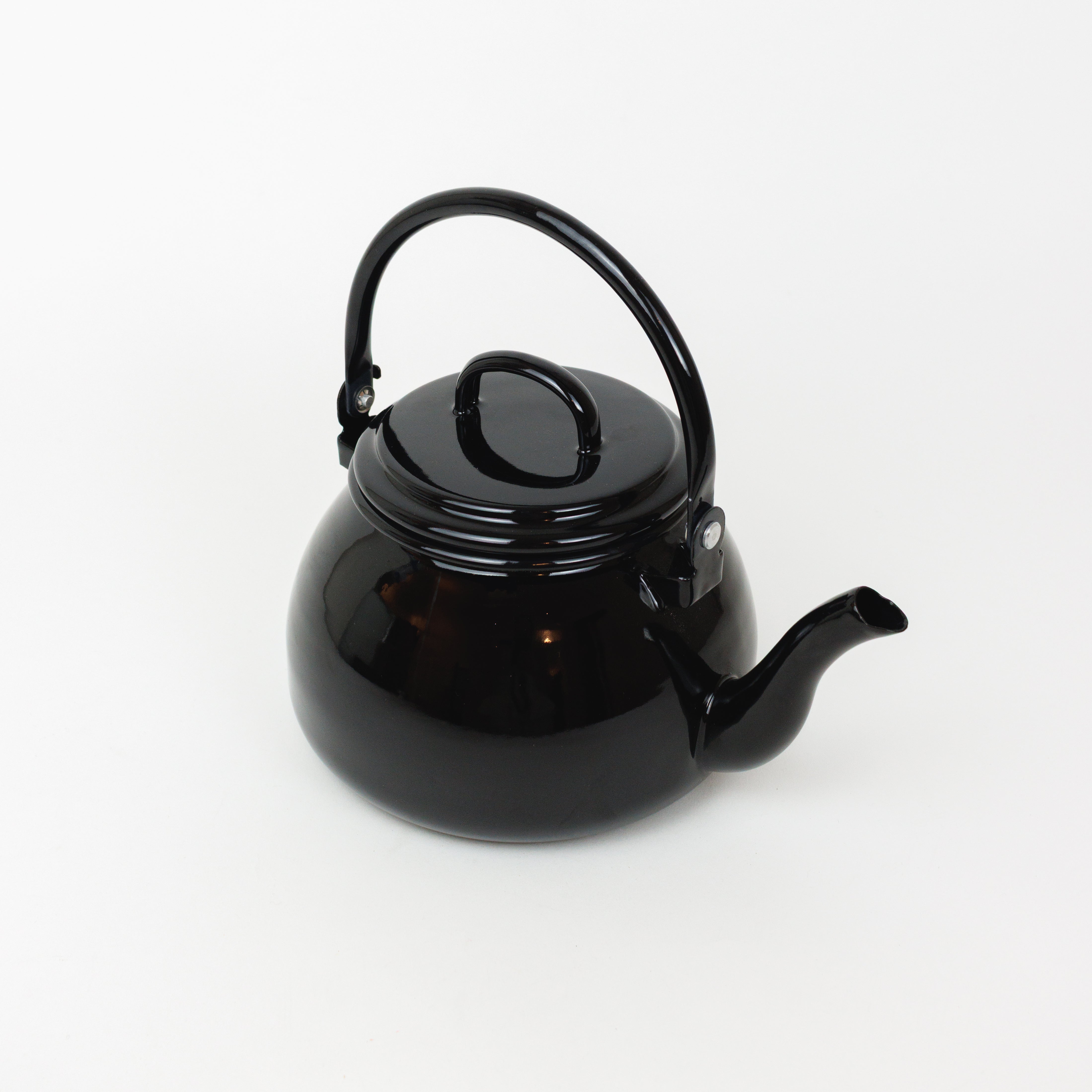 Black Enamel Kettle