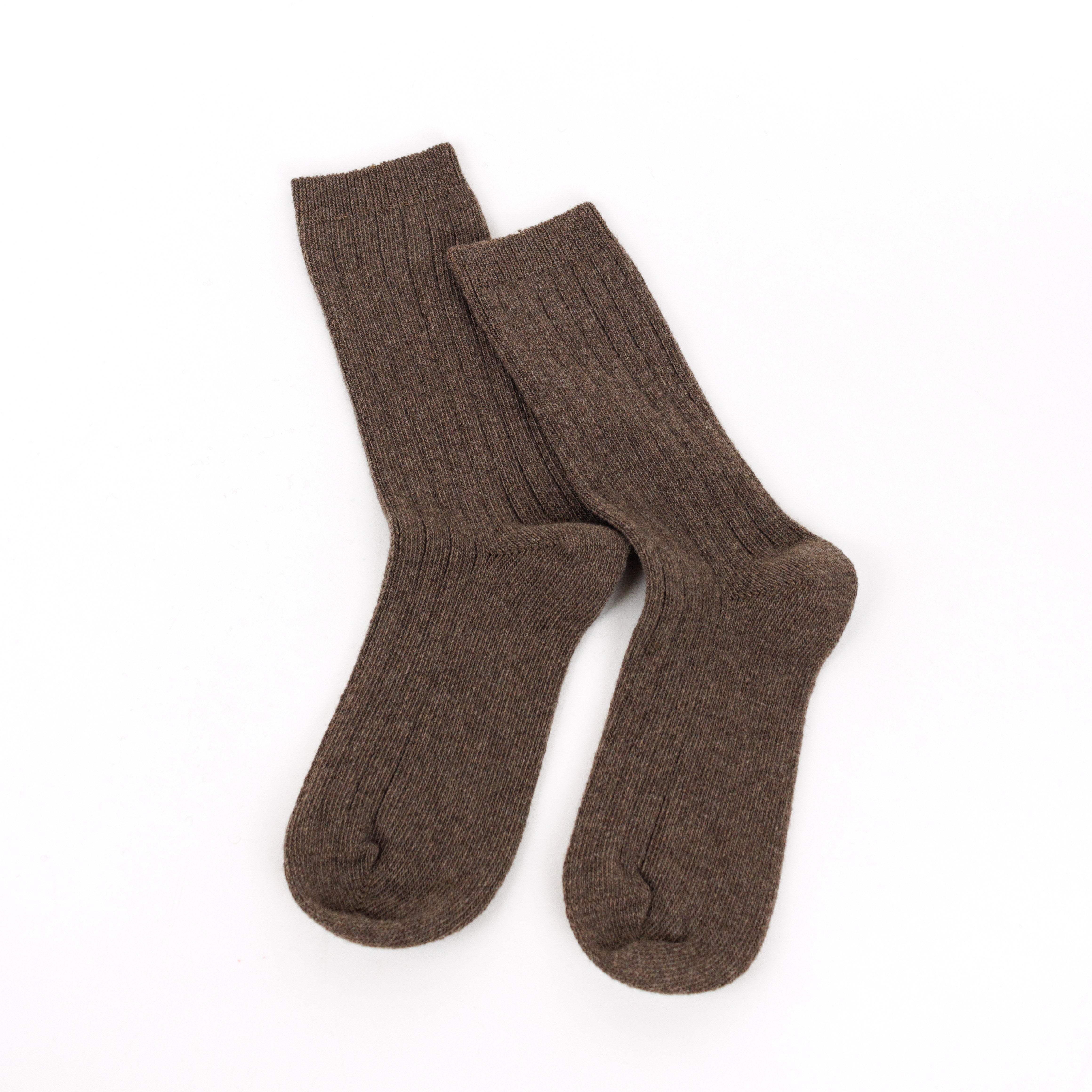 Italia Cashmere Cozy Rib Crew Sock