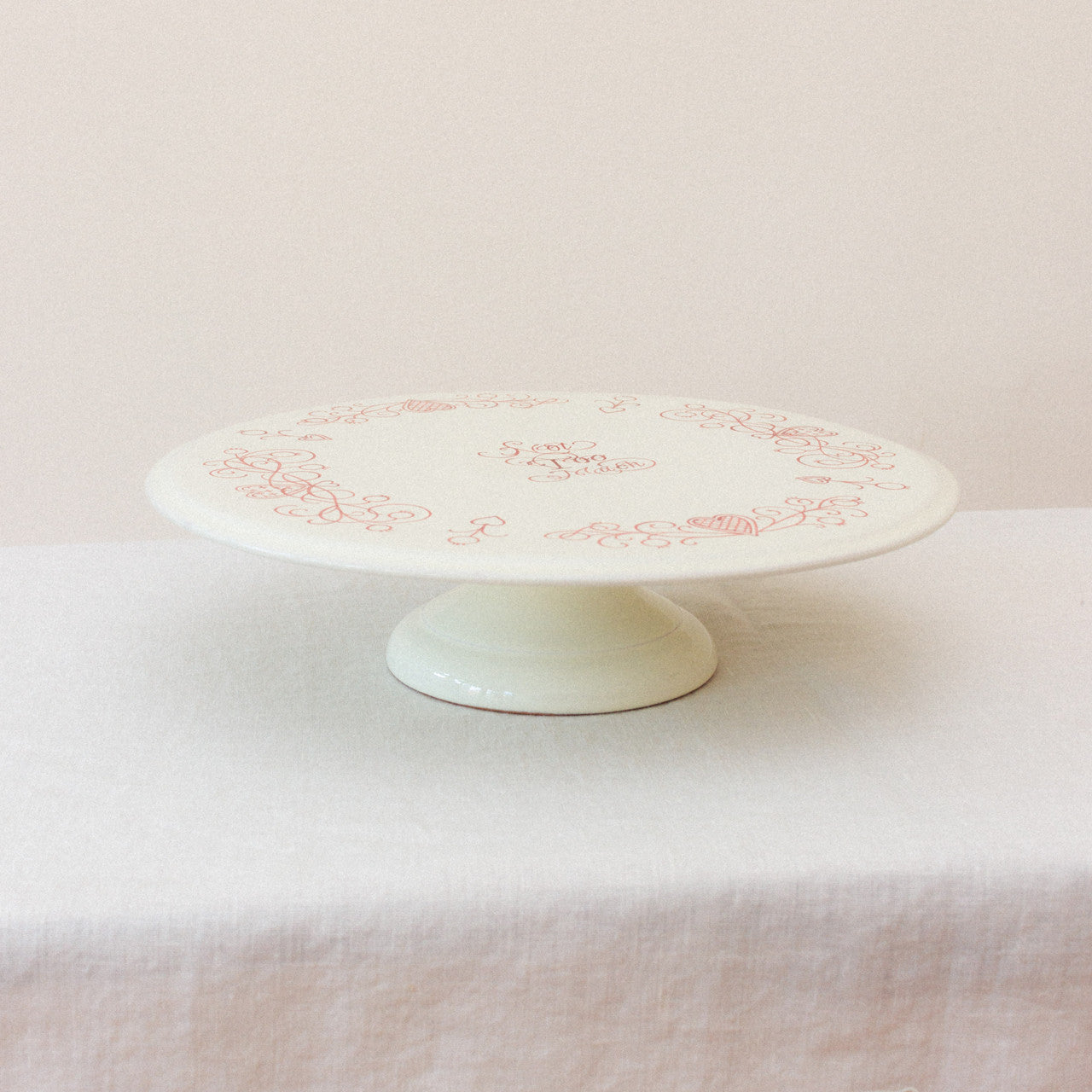 Not Too Much Cake Stand, Red