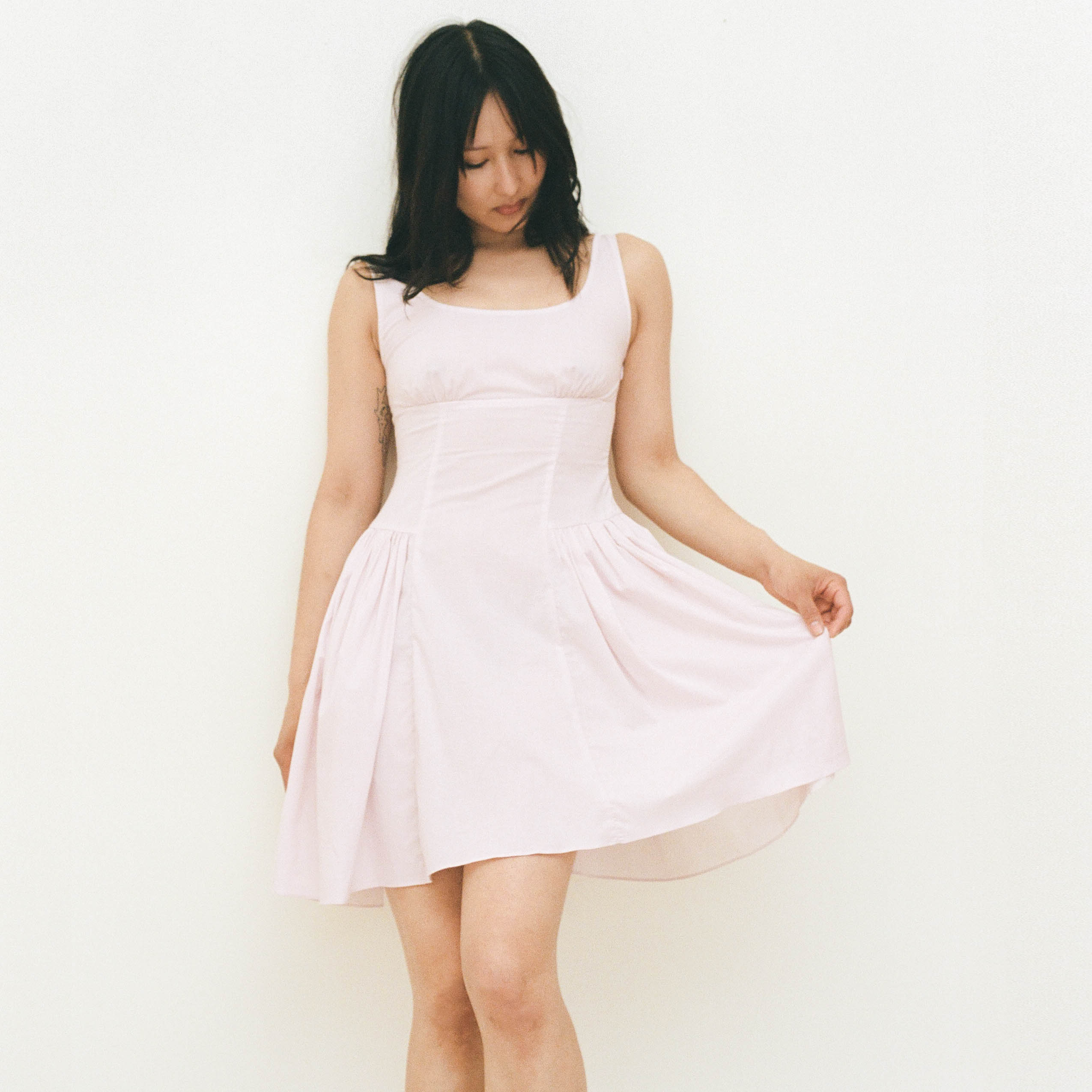 Rose Quartz Picnic Dress Large Rose Quartz Picnic Dress Large