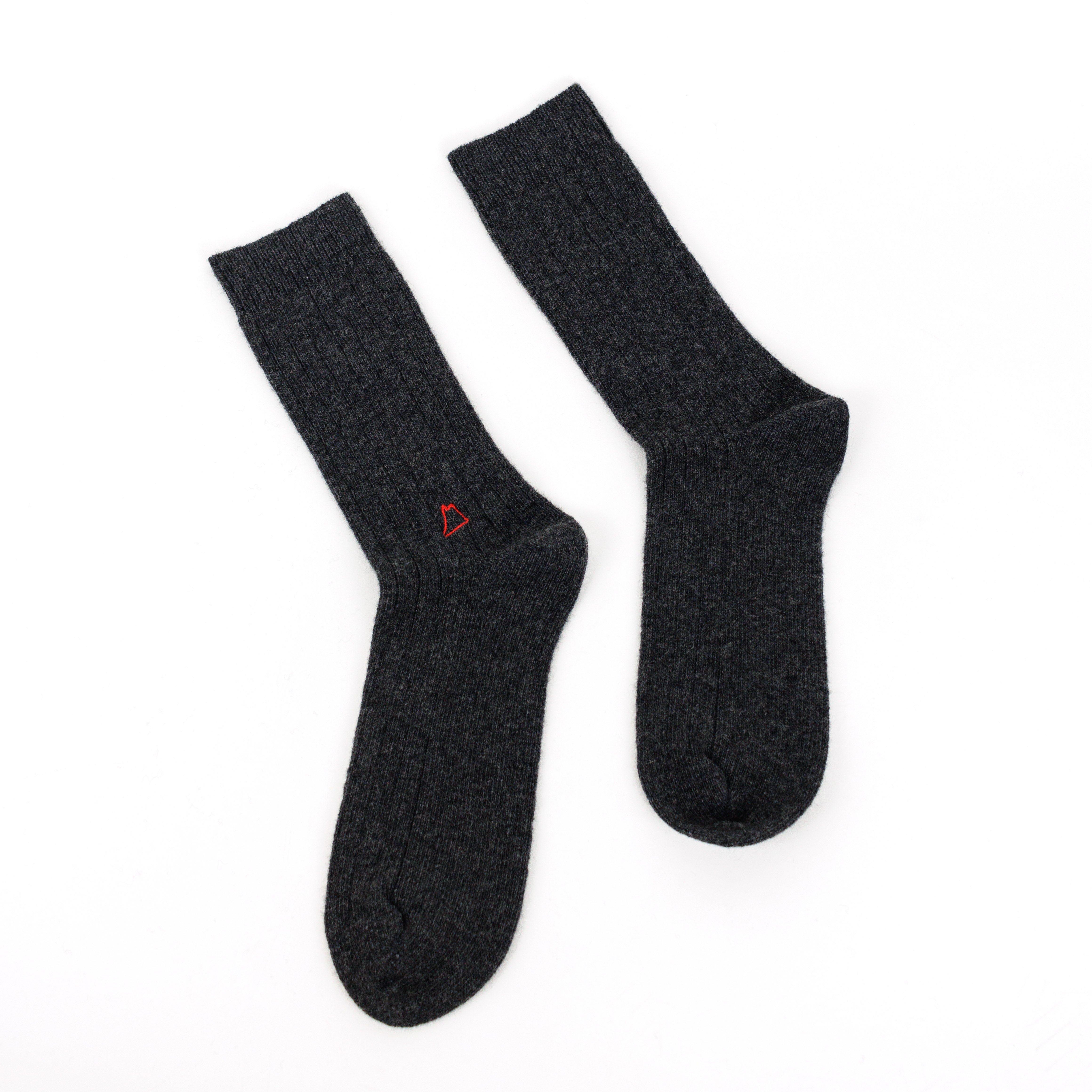 Roma Cashmere Men's Rib Sock