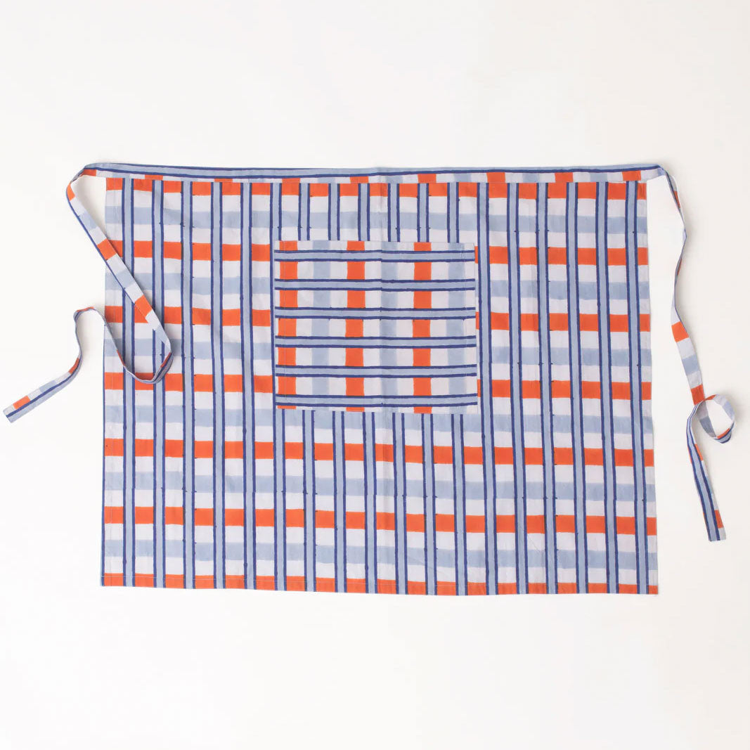 TABLE Block Print Apron