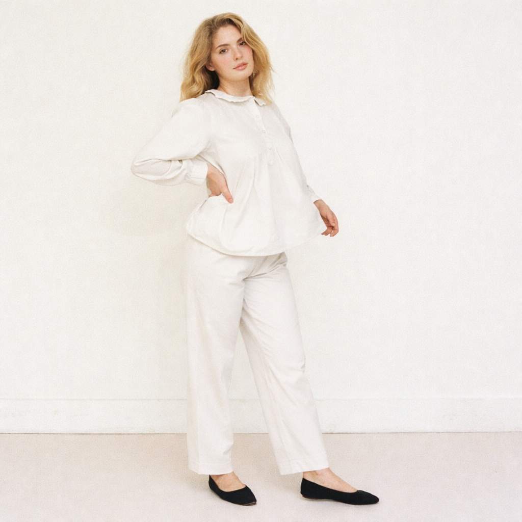 The Wendy Pant, White