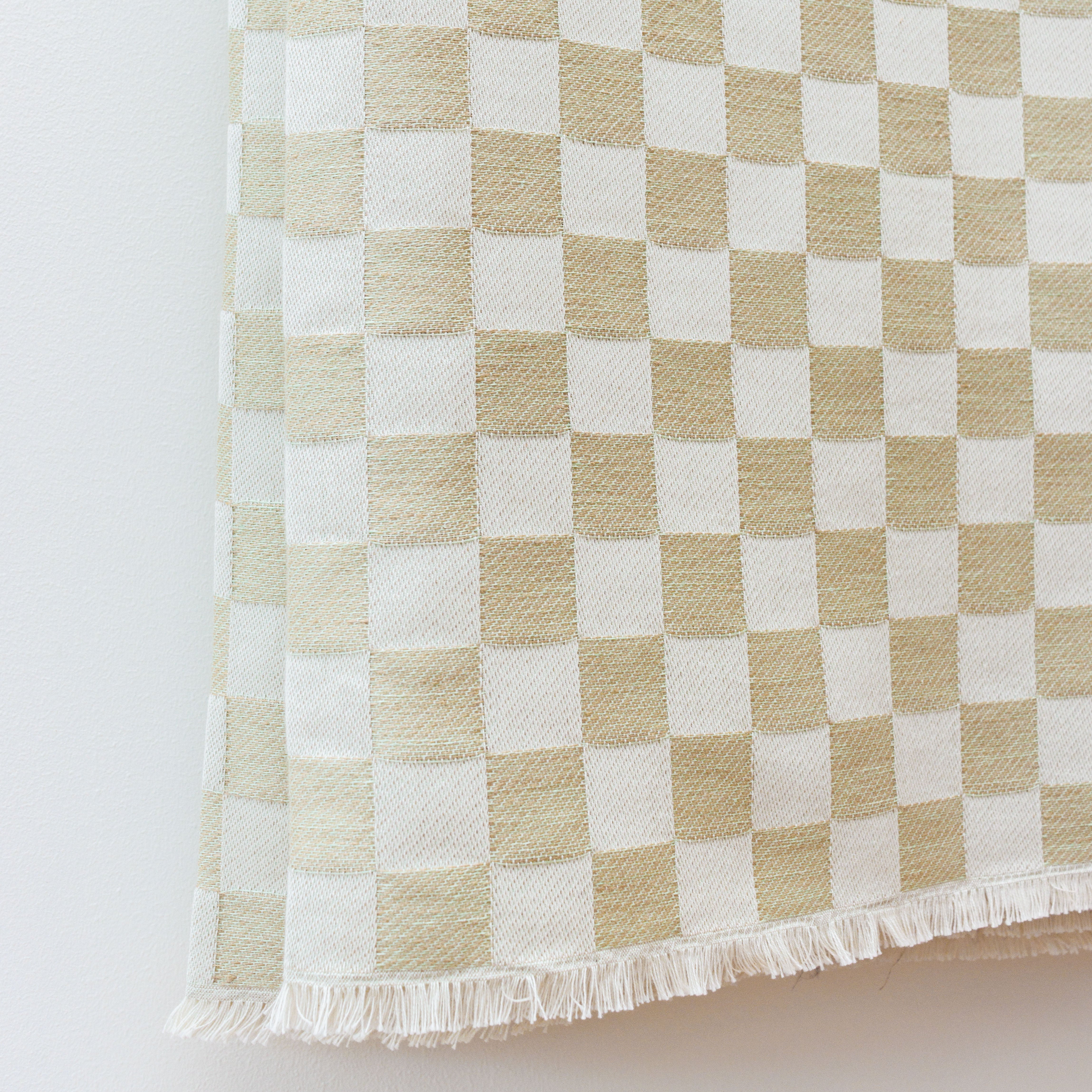 Zenzero Checked Tablecloth