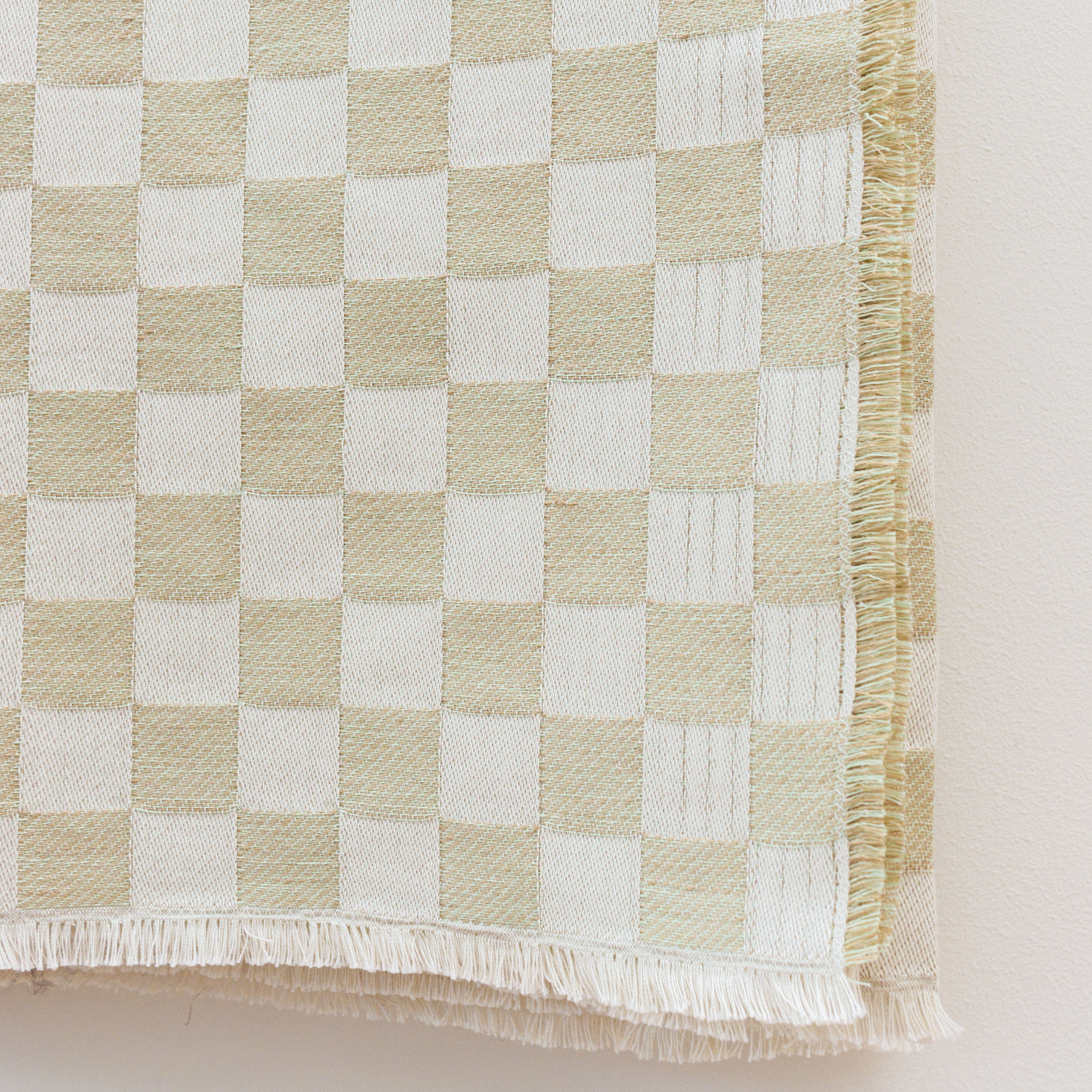 Zenzero Checked Tablecloth